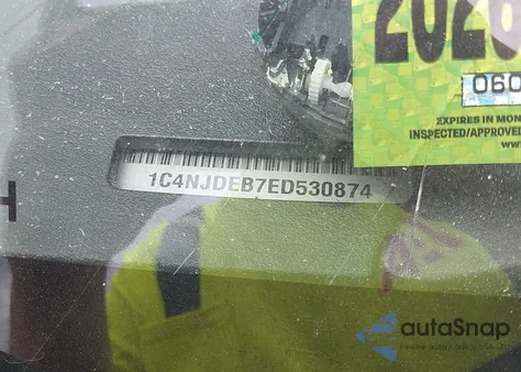 2014 Jeep Compass Latitude из США, поврежденный, VIN 1C4NJDEB7ED530874